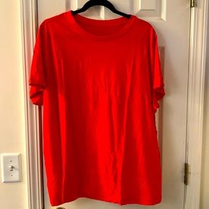 Two (2) NWT Bright Red Modal T-Shirt Size 2X- 2 for less than the Price of 1
